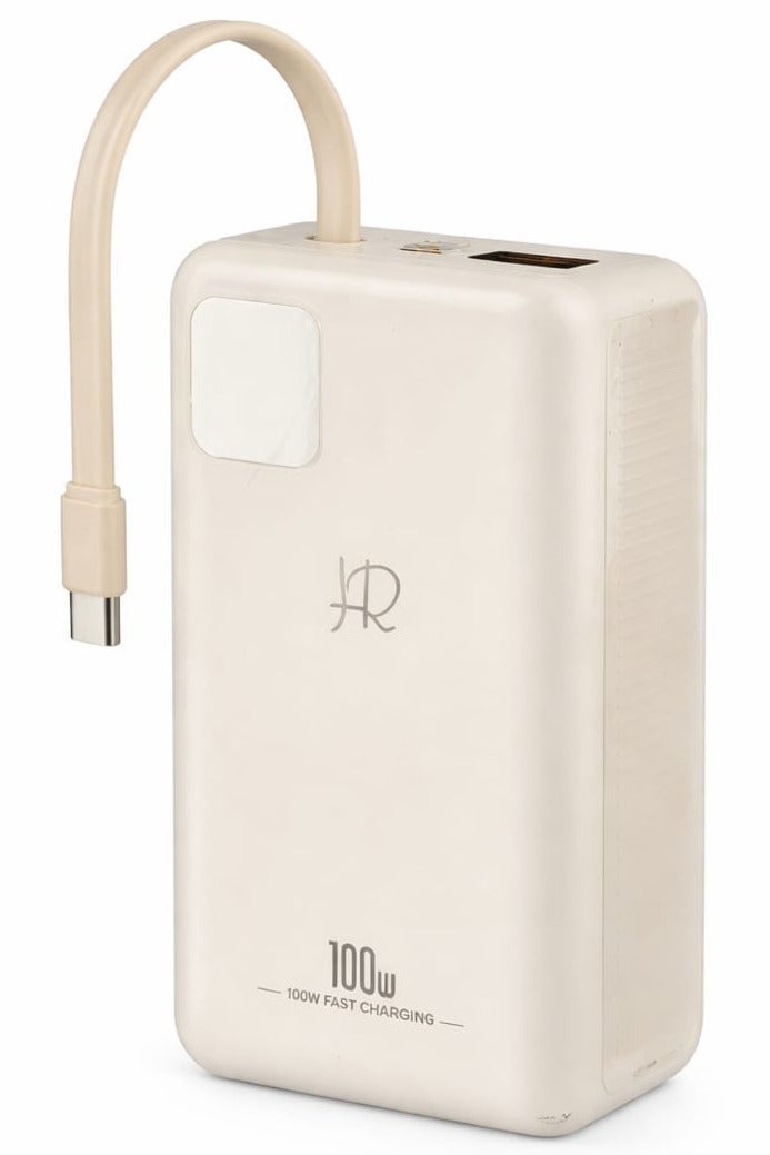 HR Power Bank 30000mAh 100W Super Fast Charging with Digital Display – Model HR-314 - Image 1